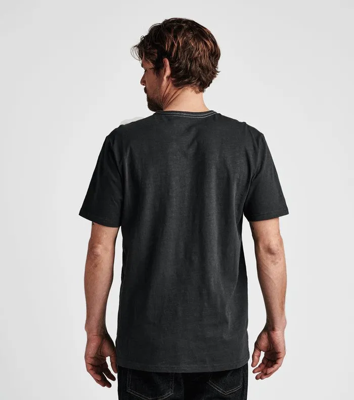 Men Roark Tees Well Worn Midweight Organic Tee Charcoal