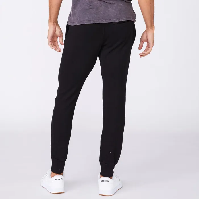 Men Sale MONROW Bungee Cord Jogger Black