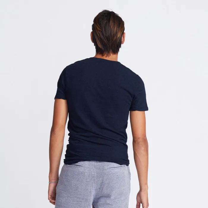 Men Sale MONROW Crew Neck Tee Blue Men Sale MONROW Crew Neck Tee Blue
