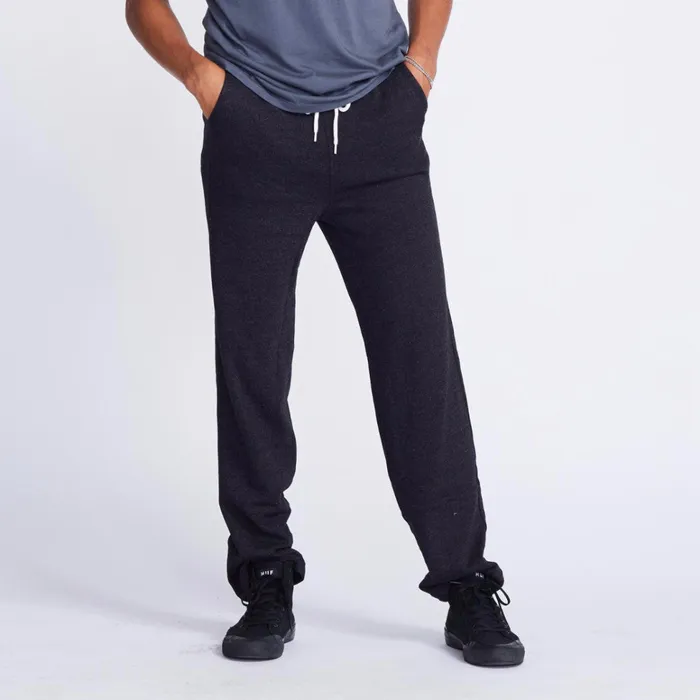 Men Sale MONROW Fleece Trouser Sweats Black