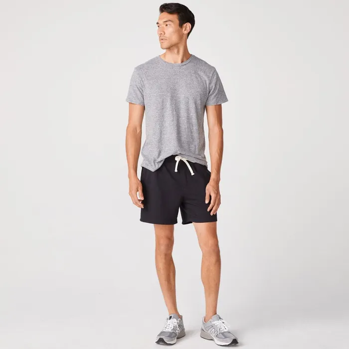 Men Sale MONROW Gym Shorts Faded Black
