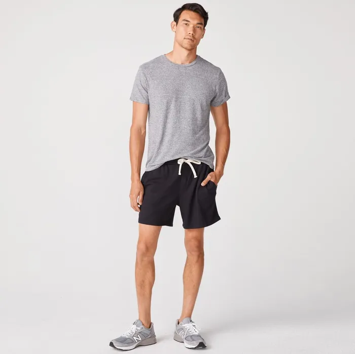 Men Sale MONROW Gym Shorts Faded Black
