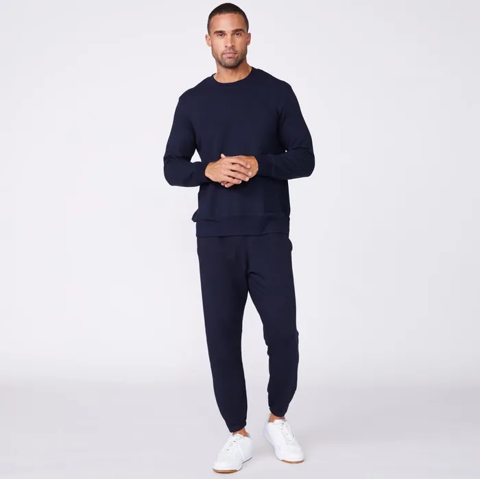 Men Sale MONROW Lounge Sweatshirt Neptune
