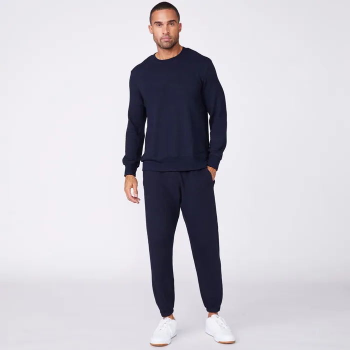 Men Sale MONROW Lounge Sweatshirt Neptune