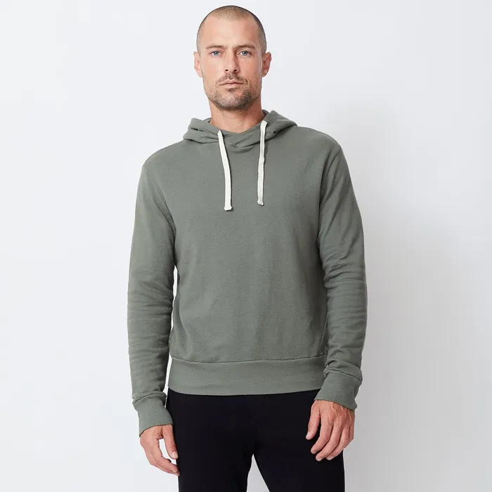 Men Sale MONROW Pullover Hoody Evergreen