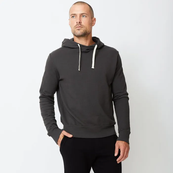 Men Sale MONROW Pullover Hoody Faded Black