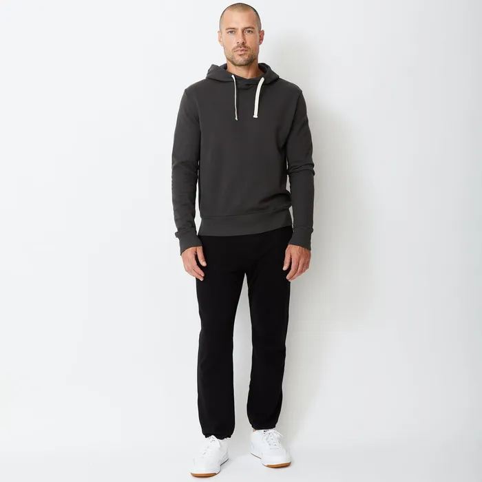 Men Sale MONROW Pullover Hoody Faded Black