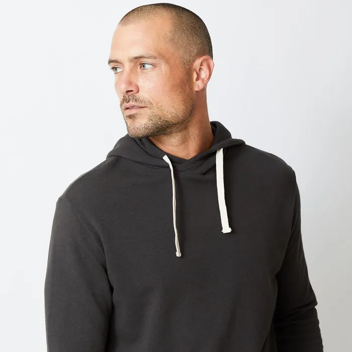 Men Sale MONROW Pullover Hoody Faded Black