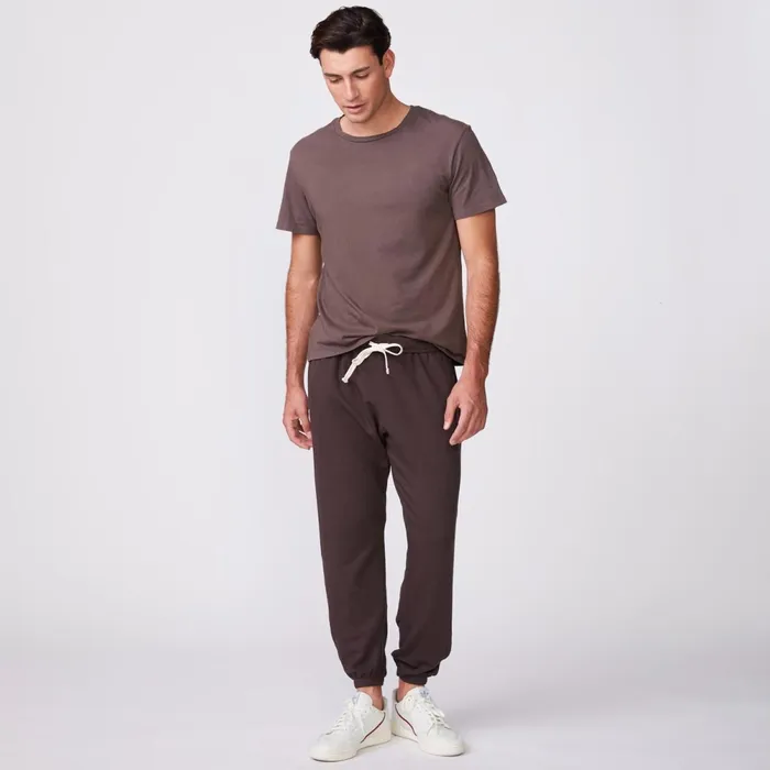 Men Sale MONROW Relaxed Crew Cocoa