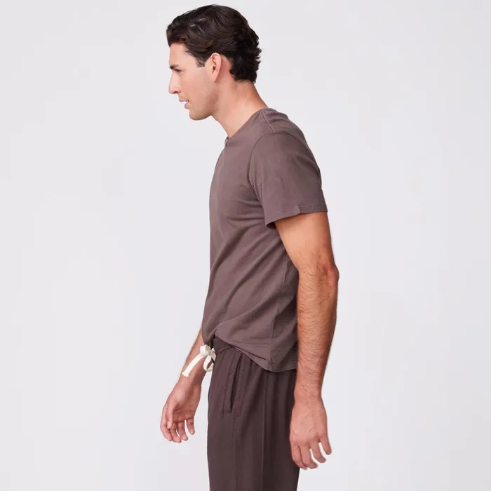 Men Sale MONROW Relaxed Crew Cocoa