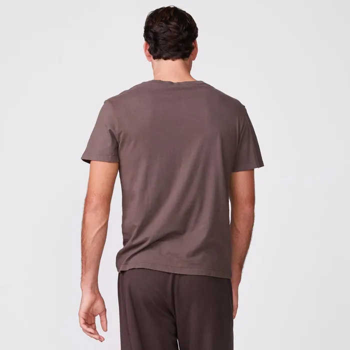 Men Sale MONROW Relaxed Crew Cocoa