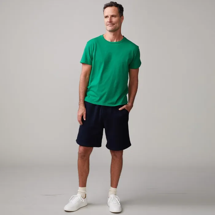 Men Sale MONROW Relaxed Crew Dusty Kelly