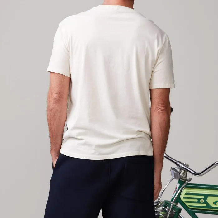 Men Sale MONROW Relaxed Pocket Crew Off White