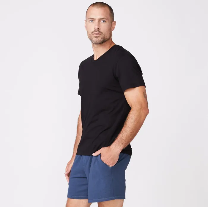 Men Sale MONROW Relaxed V Black