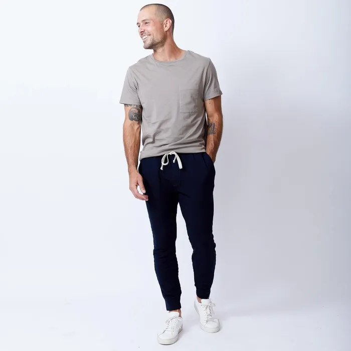 Men Sale MONROW Supersoft Fleece Jogger Inca