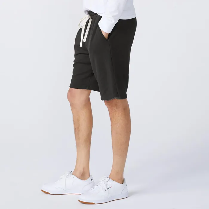 Men Sale MONROW Supersoft Fleece Shorts Faded Black