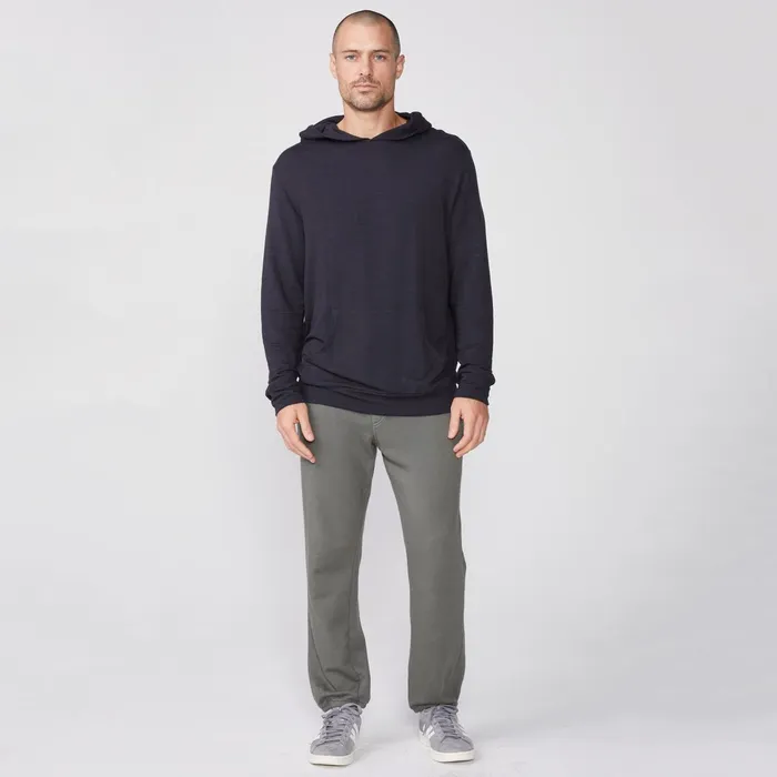 Men Sale MONROW Supersoft Pullover Hoody Faded Black