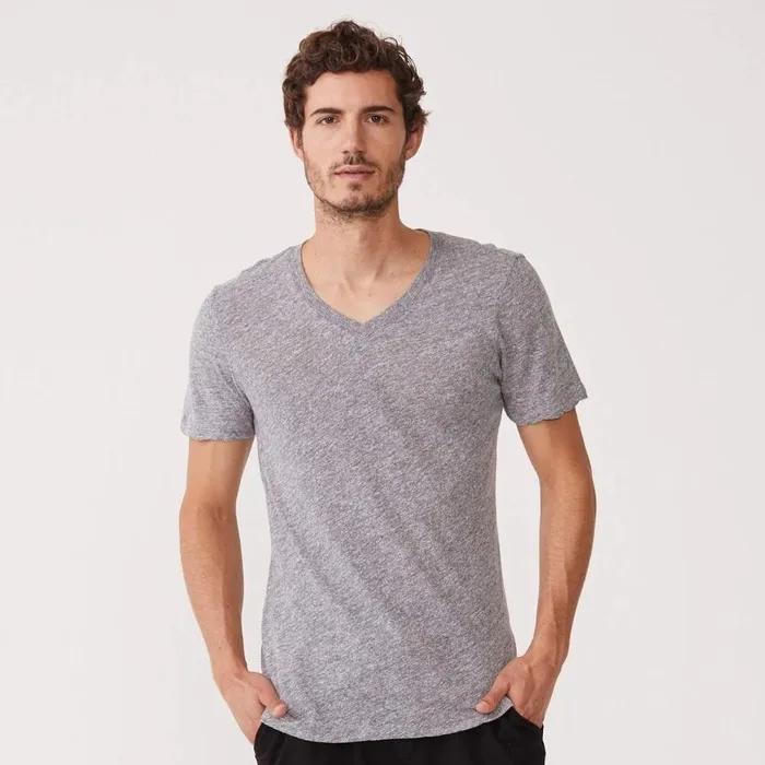 Men Sale MONROW V Neck Tee Granite