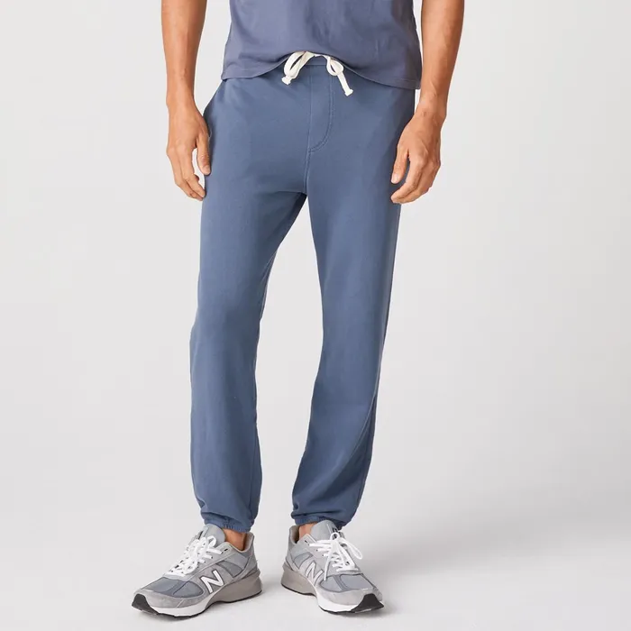 Men Sale MONROW Vintage Sweats Blue Steel