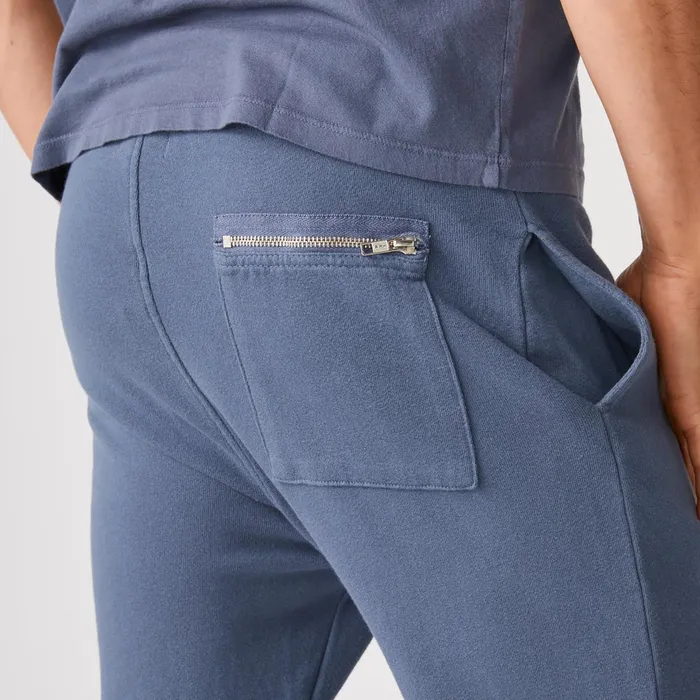 Men Sale MONROW Vintage Sweats Blue Steel