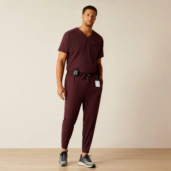 Men Scrubs Ariat Drew Cargo Stretch Jogger Scrub Pant Winetasting Men Scrubs Ariat Drew Cargo Stretch Jogger Scrub Pant Winetasting
