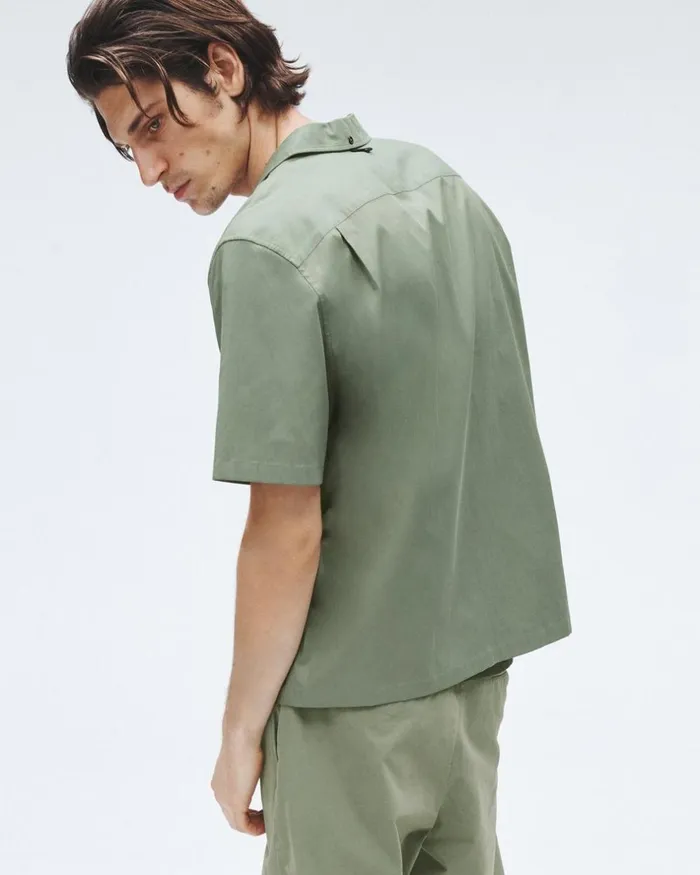 Men Shirts Rag 038 Bone Avery Viscose Shirt Lichen