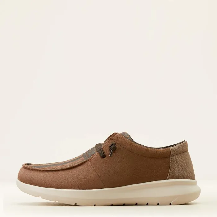 Men Shoes and Sneakers Ariat Hilo Brown Bomber Suedeamerican Flag Print Men Shoes and Sneakers Ariat Hilo Brown Bomber Suedeamerican Flag Print