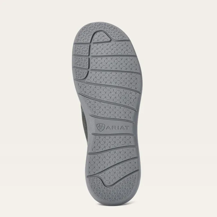 Men Shoes and Sneakers Ariat Hilo Charcoal Canvas Men Shoes and Sneakers Ariat Hilo Charcoal Canvas