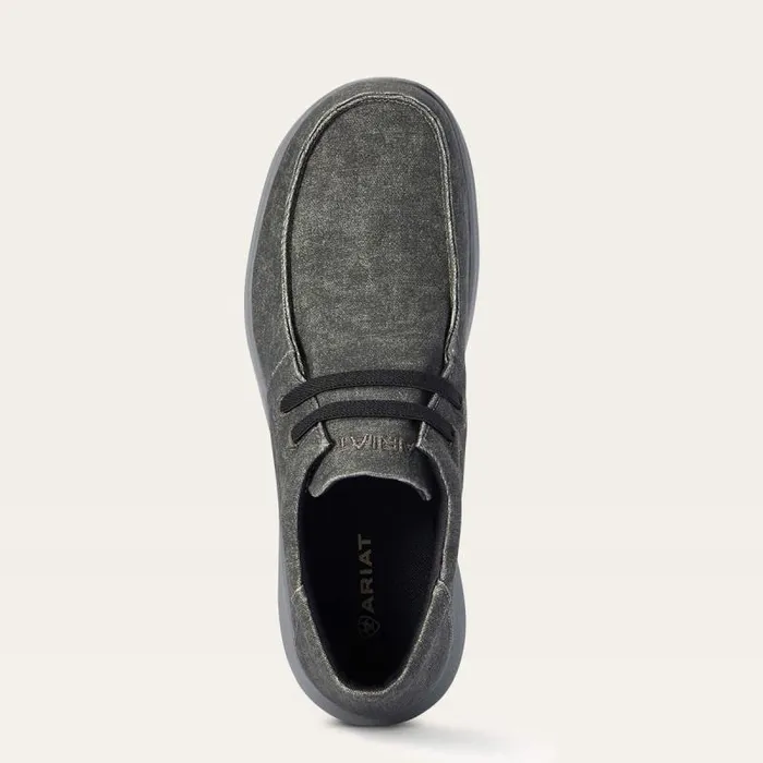 Men Shoes and Sneakers Ariat Hilo Charcoal Canvas Men Shoes and Sneakers Ariat Hilo Charcoal Canvas