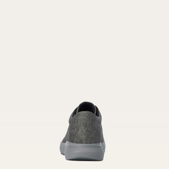 Men Shoes and Sneakers Ariat Hilo Charcoal Canvas Men Shoes and Sneakers Ariat Hilo Charcoal Canvas