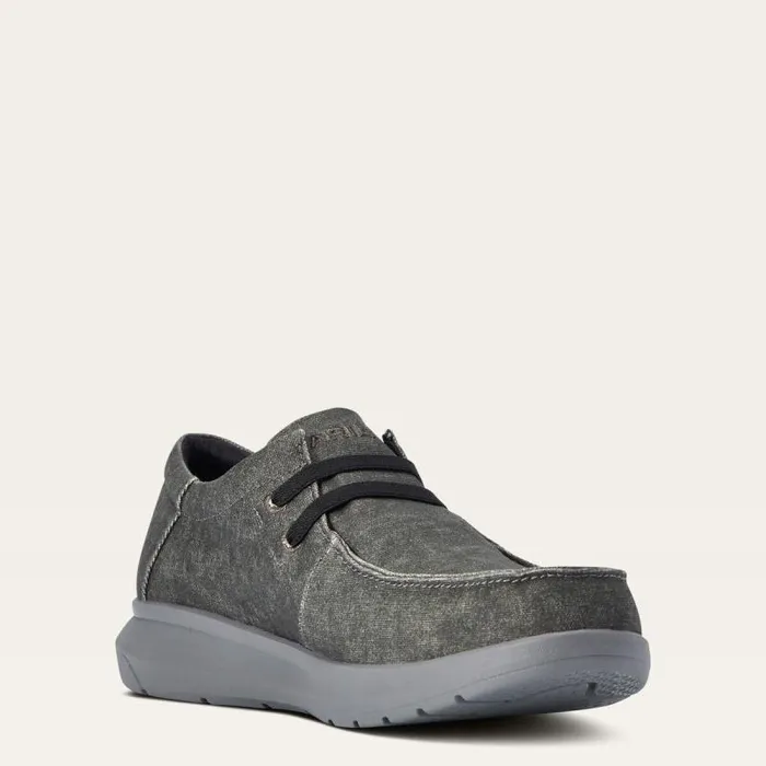 Men Shoes and Sneakers Ariat Hilo Charcoal Canvas Men Shoes and Sneakers Ariat Hilo Charcoal Canvas