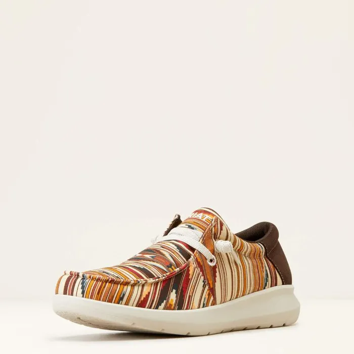 Men Shoes and Sneakers Ariat Hilo Chimayo Santa Fe Mustard
