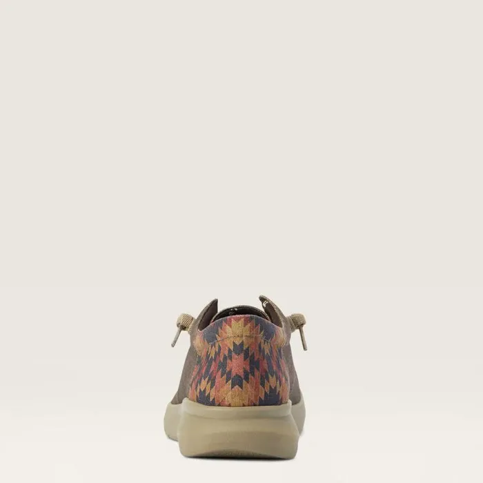 Men Shoes and Sneakers Ariat Hilo Dark Tan Rust Southwest Print Men Shoes and Sneakers Ariat Hilo Dark Tan Rust Southwest Print