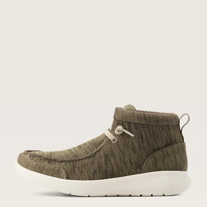 Men Shoes and Sneakers Ariat Hilo Mid Heathered Olive Men Shoes and Sneakers Ariat Hilo Mid Heathered Olive