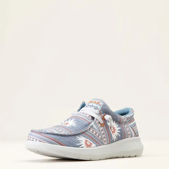 Men Shoes and Sneakers Ariat Hilo Sendero Blue Boquillas Print