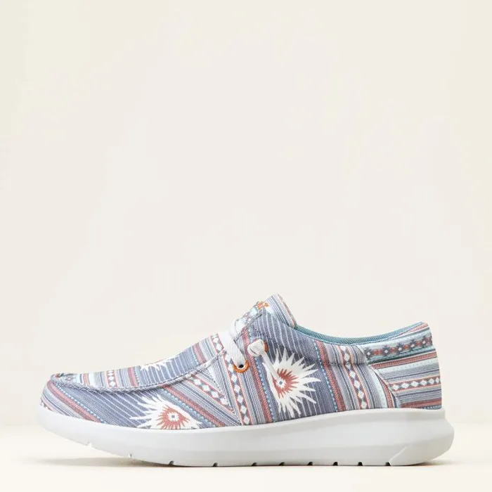 Men Shoes and Sneakers Ariat Hilo Sendero Blue Boquillas Print Men Shoes and Sneakers Ariat Hilo Sendero Blue Boquillas Print