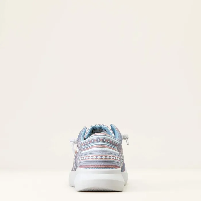 Men Shoes and Sneakers Ariat Hilo Sendero Blue Boquillas Print Men Shoes and Sneakers Ariat Hilo Sendero Blue Boquillas Print