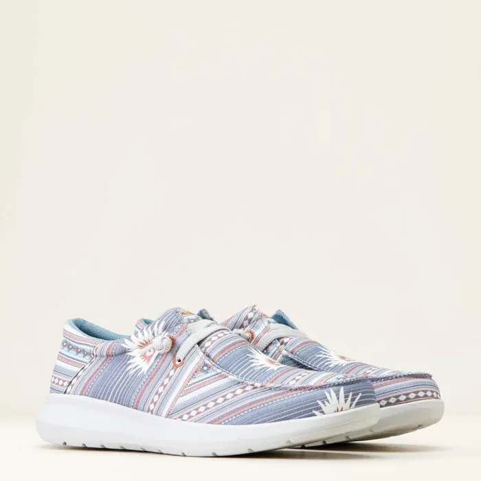 Men Shoes and Sneakers Ariat Hilo Sendero Blue Boquillas Print Men Shoes and Sneakers Ariat Hilo Sendero Blue Boquillas Print