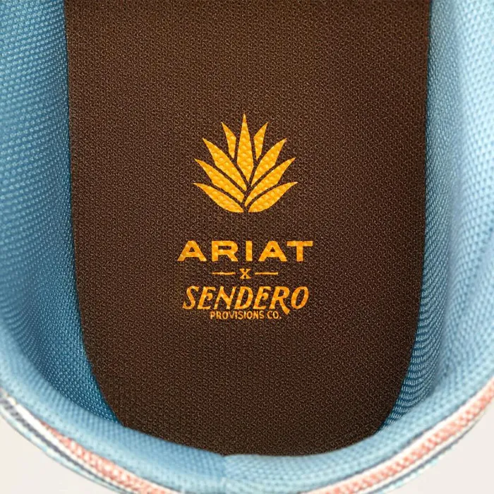 Men Shoes and Sneakers Ariat Hilo Sendero Blue Boquillas Print Men Shoes and Sneakers Ariat Hilo Sendero Blue Boquillas Print
