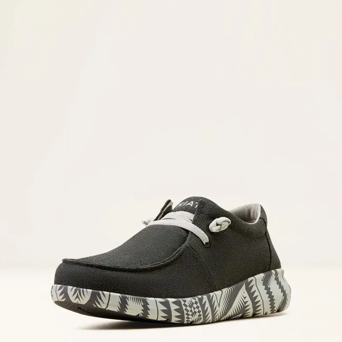 Men Shoes and Sneakers Ariat Hilo Stretch Lace Charcoal Grey