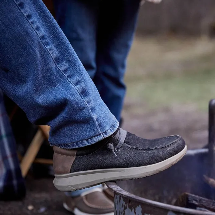 Men Shoes and Sneakers Ariat Hilo Stretch Lace Dark Denim Men Shoes and Sneakers Ariat Hilo Stretch Lace Dark Denim