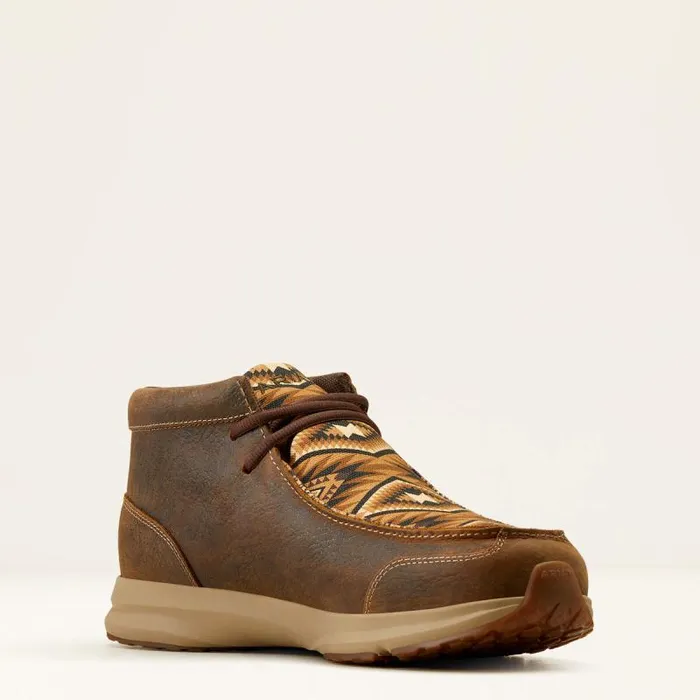 Men Shoes and Sneakers Ariat Spitfire Old Earthbrown Southwest Print Men Shoes and Sneakers Ariat Spitfire Old Earthbrown Southwest Print