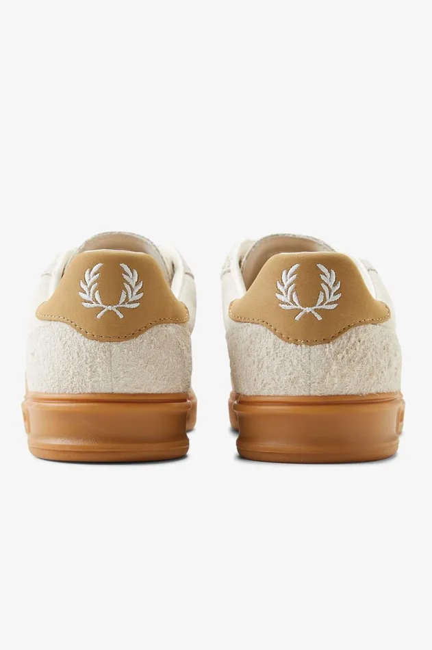 Men Shoes Fred Perry B4 Ecrusnow White