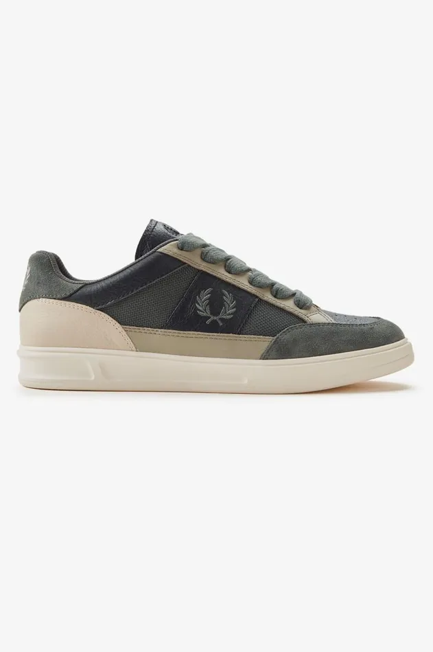Men Shoes Fred Perry B440 Blackfield Green