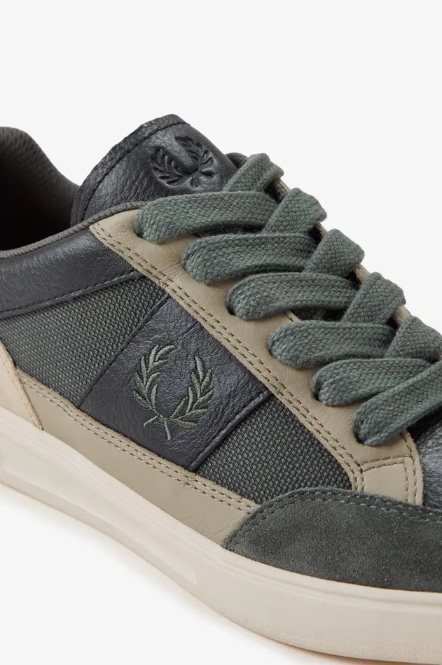 Men Shoes Fred Perry B440 Blackfield Green