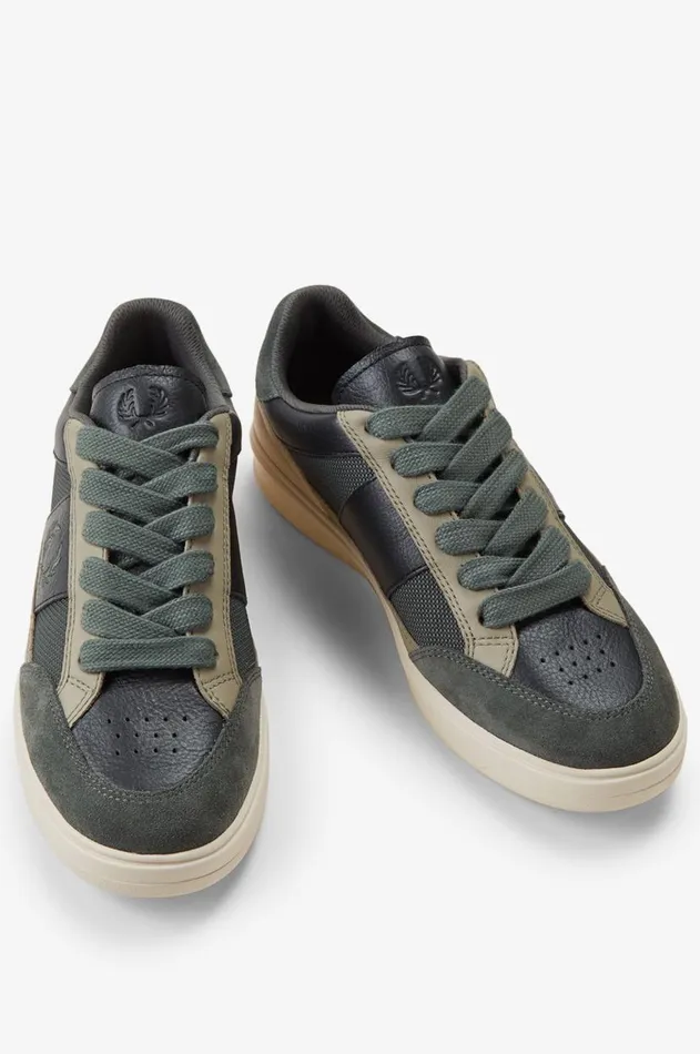 Men Shoes Fred Perry B440 Blackfield Green