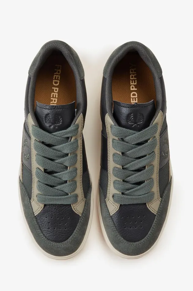 Men Shoes Fred Perry B440 Blackfield Green