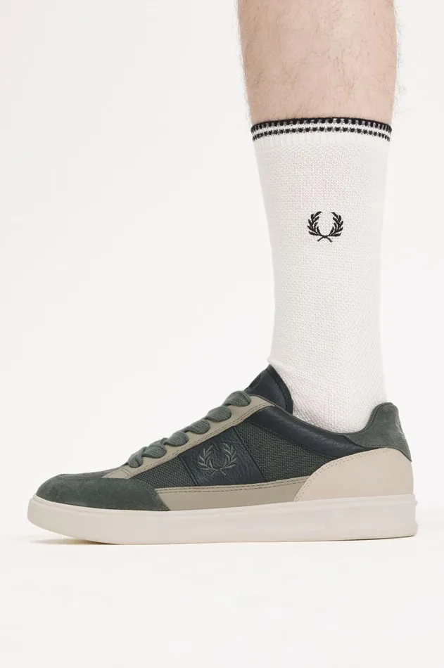 Men Shoes Fred Perry B440 Blackfield Green