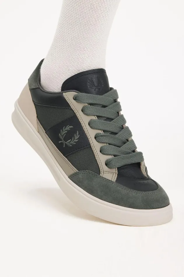 Men Shoes Fred Perry B440 Blackfield Green