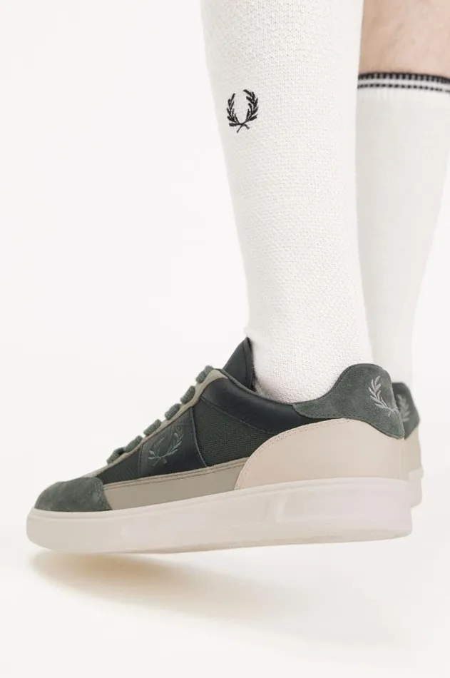 Men Shoes Fred Perry B440 Blackfield Green